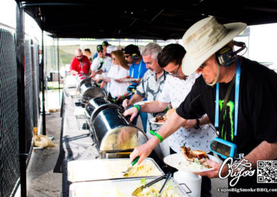 Cujo's Big Smoke BBQ cooking it up for Monster Energy