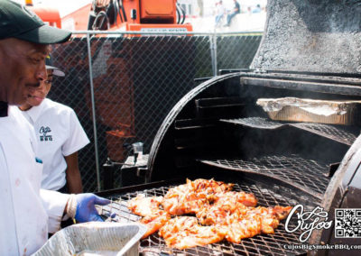 Cujo's Big Smoke BBQ cooking it up for Monster Energy